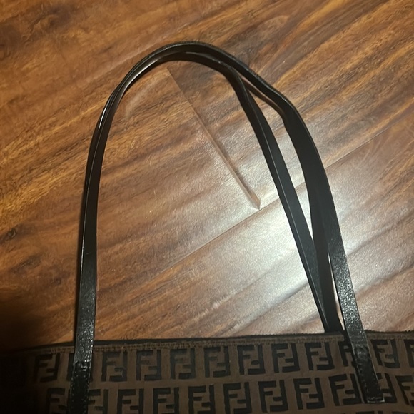 Vintage Authentic Fendi Zucchino Y2K bag - Picture 5 of 12